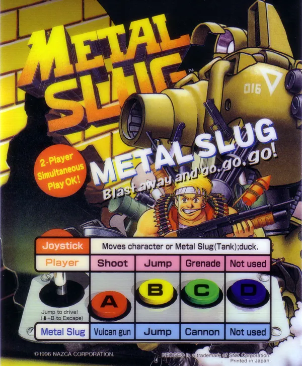 Metal Slug mini marquee